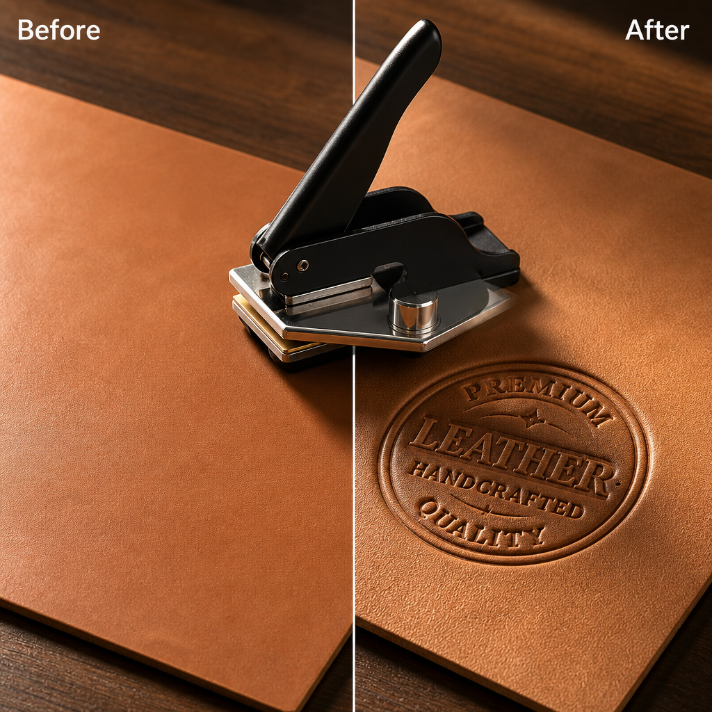 Custom Logo Embosser Stamp