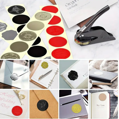 Custom Logo Embosser Stamp