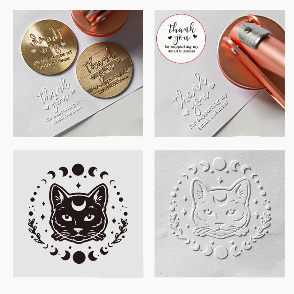 Custom Logo Embosser Stamp