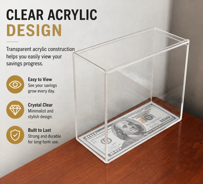 Clear Savings Challenge Box