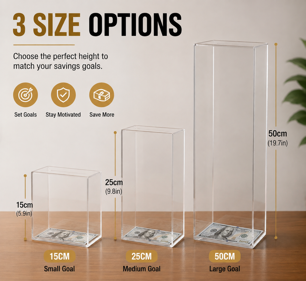Clear Savings Challenge Box